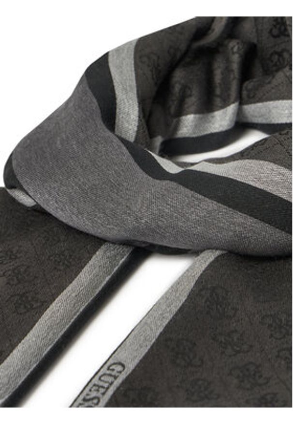 Guess Szal AM9492 POL03 Czarny. Kolor: czarny. Materiał: wiskoza, materiał