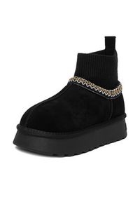 Badura Śniegowce EO-ANDREA-TS6278-01 Czarny. Kolor: czarny. Materiał: skóra, zamsz #7