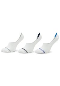 Zestaw 3 par stopek męskich Emporio Armani 306229 3R254 60210 Bianco. Kolor: biały. Materiał: bawełna, materiał #1