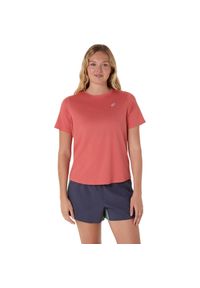 Koszulka damska Asics. Kolor: różowy. Sport: bieganie #1