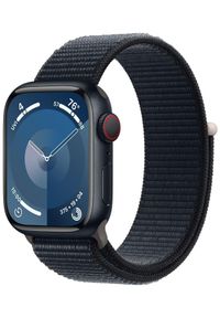 APPLE - Smartwatch Apple Watch 9 GPS+Cellular 45mm aluminium Północ | Północ opaska sportowa. Rodzaj zegarka: smartwatch. Materiał: materiał. Styl: sportowy