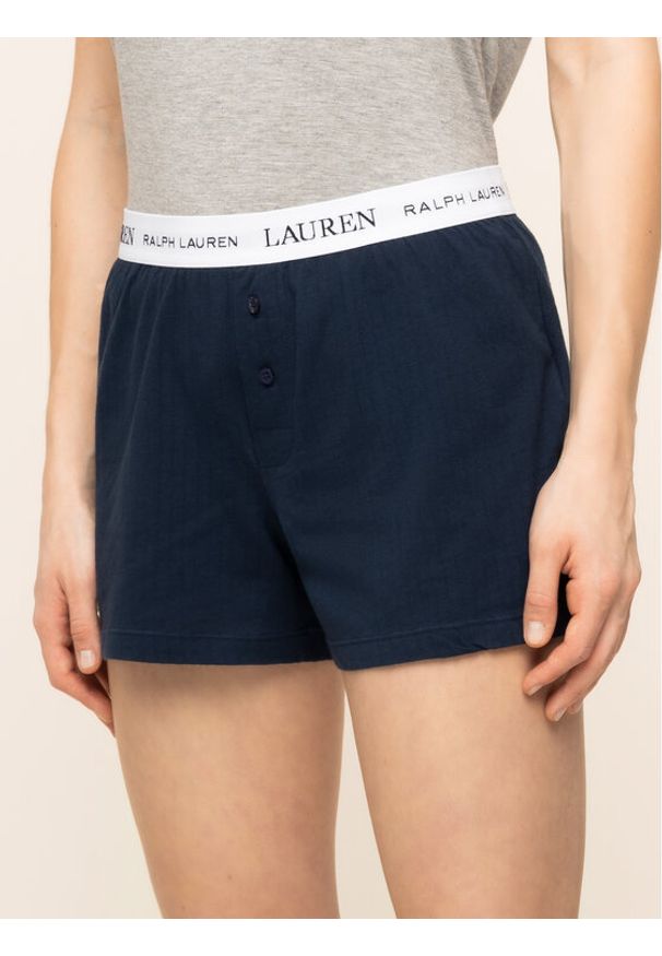 Lauren Ralph Lauren Szorty piżamowe I8171229 Granatowy. Kolor: niebieski. Materiał: bawełna