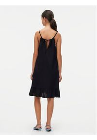 Vero Moda Sukienka letnia Mymilo 10303634 Czarny Regular Fit. Kolor: czarny. Materiał: bawełna. Sezon: lato #5