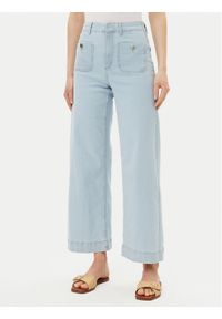 Vero Moda Jeansy Kayla 10328192 Niebieski Wide Leg. Kolor: niebieski