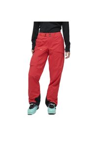 Spodnie Narciarskie Zimowe Damskie Black Diamond Recon LT Stretch Pants. Kolor: czerwony. Sezon: zima. Sport: narciarstwo #1