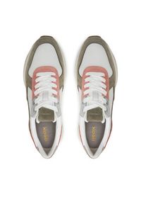 Geox Sneakersy D Amabel D45MDA-02285 C5Q1Z Kolorowy. Materiał: zamsz, skóra. Wzór: kolorowy