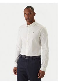 Tommy Jeans Koszula DM0DM04405 Biały Slim Fit. Kolor: biały. Materiał: bawełna #1