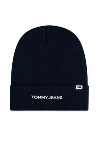 Czapka Tommy Jeans. Kolor: niebieski