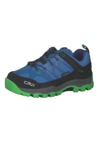 Buty trekkingowe dla dzieci CMP Rigel Low. Kolor: niebieski. Materiał: syntetyk, tkanina, materiał. Szerokość cholewki: normalna. Sport: turystyka piesza