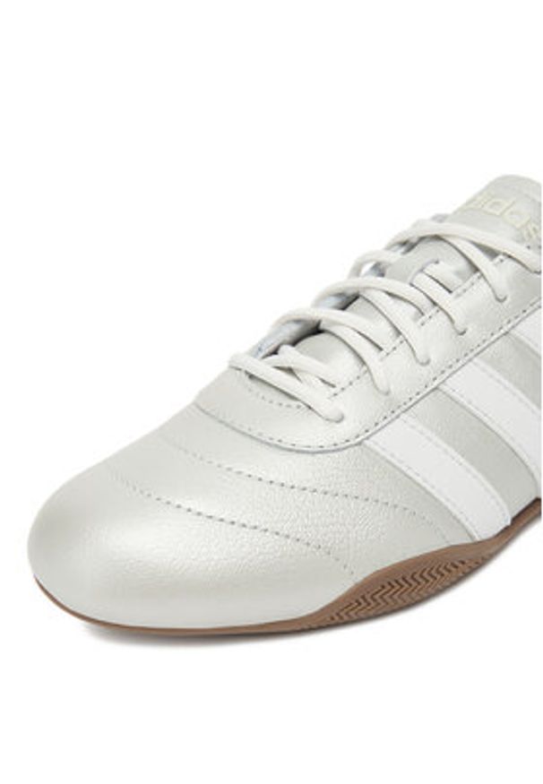 Adidas - adidas Sneakersy GRAND COURT LO JQ9682 Srebrny. Kolor: srebrny. Materiał: skóra