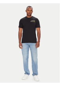Calvin Klein Jeans T-Shirt LV04RC844G Czarny Regular Fit. Kolor: czarny. Materiał: bawełna #3
