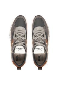 Voile Blanche Sneakersy Club01. 2017465-11 Szary. Kolor: szary. Materiał: skóra, zamsz #5