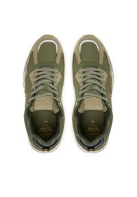 Aeronautica Militare Sneakersy 252SC0276UCT04249 Zielony. Kolor: zielony. Materiał: materiał #4