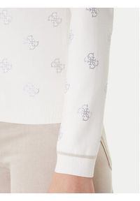 Guess Kardigan W6GR18 Z0605 Biały Regular Fit. Kolor: biały. Materiał: wiskoza #2