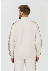 Guess - GUESS Beżowa męska bluza Mickey Full Zip, Rozmiar S. Kolor: beżowy #4