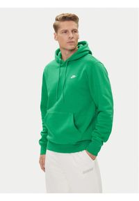 Nike Bluza Giannis FN3859 Zielony Regular Fit. Kolor: zielony. Materiał: bawełna