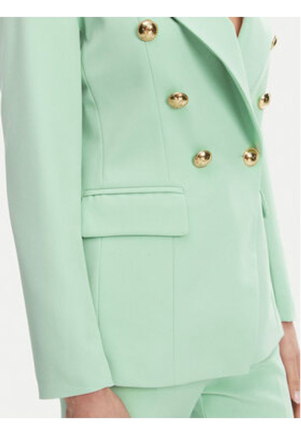 Maryley Marynarka 25EB139/43SP Zielony Regular Fit. Kolor: zielony. Materiał: syntetyk