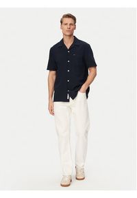 Tommy Jeans Koszula DM0DM23058 Granatowy Regular Fit. Kolor: niebieski. Materiał: bawełna #4