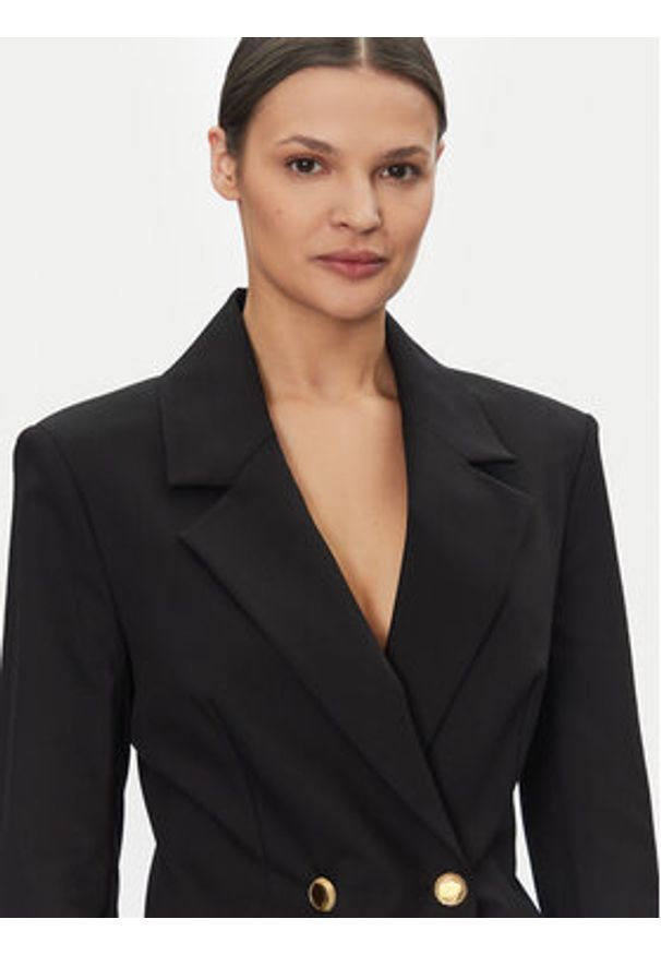 Guess Marynarka 5GGN24 7311A Czarny Regular Fit. Kolor: czarny. Materiał: bawełna, syntetyk