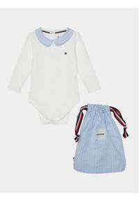 TOMMY HILFIGER - Tommy Hilfiger Body Baby Ithaca Body Giftbag KN0KN01874 Niebieski Regular Fit. Kolor: niebieski. Materiał: bawełna