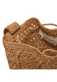 Manebi Torebka Handcrafted Raffia Beach Bucket Weaving V 2.2 AO Brązowy. Kolor: brązowy #4