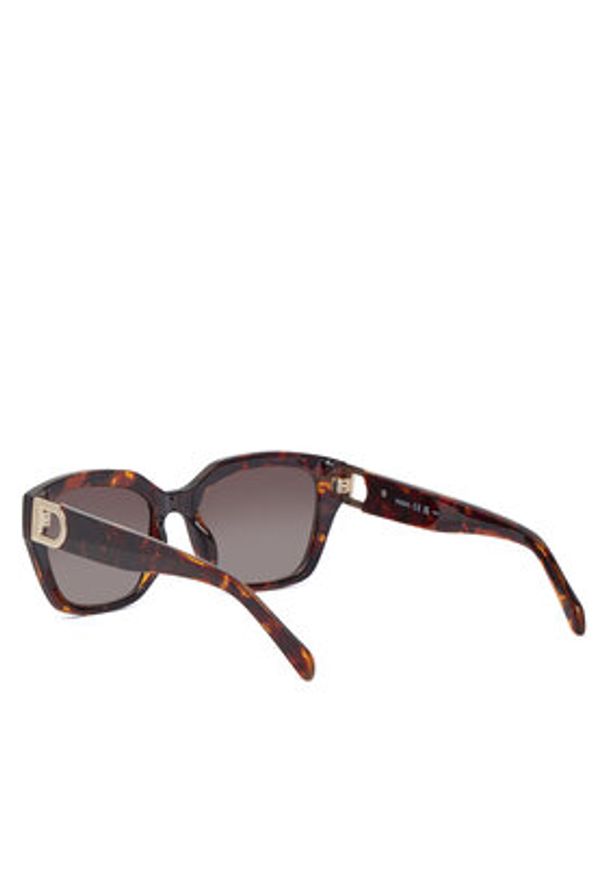 Fossil Okulary przeciwsłoneczne 2139/G/S 206652 Brązowy. Kolor: brązowy