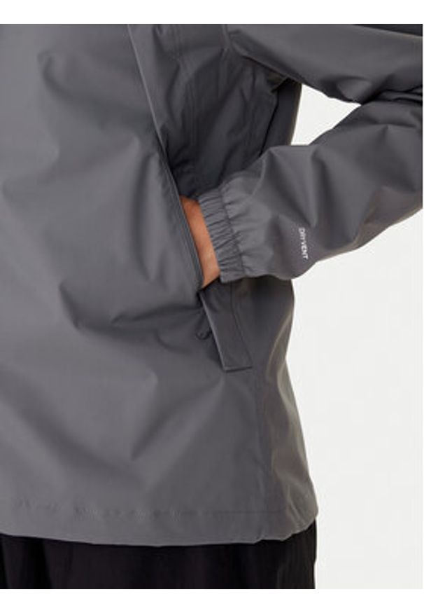 The North Face Kurtka przeciwdeszczowa Antora NF0A8BKD Szary Regular Fit. Kolor: szary. Materiał: syntetyk