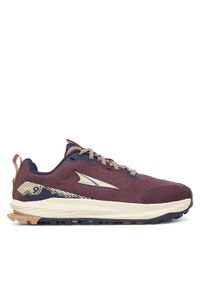 Altra Buty do biegania Lone Peak 9 Waterproof Low AL0A85PV Bordowy. Kolor: czerwony. Materiał: materiał