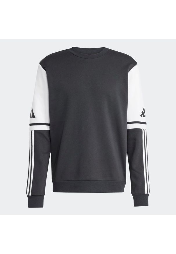 Adidas - Bluza męska adidas Squadra 25 Sweat Crew. Kolor: biały, wielokolorowy, czarny