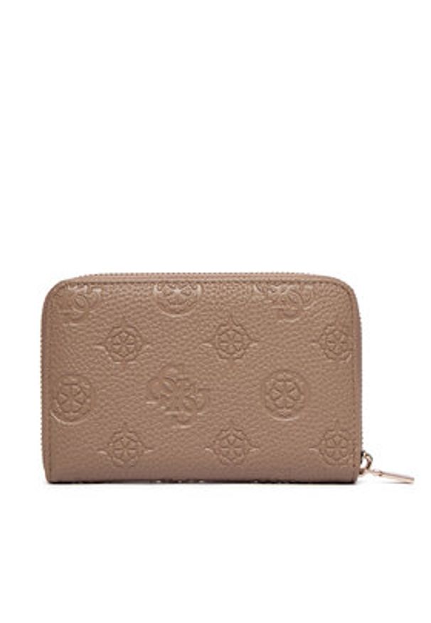Guess Duży Portfel Damski Cresidia II Slg SWPD98 88140 Brązowy. Kolor: brązowy. Materiał: skóra
