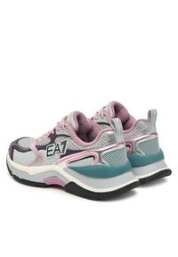 EA7 Emporio Armani Sneakersy X8X249 XK446 MZ223 Fioletowy. Kolor: fioletowy. Materiał: materiał