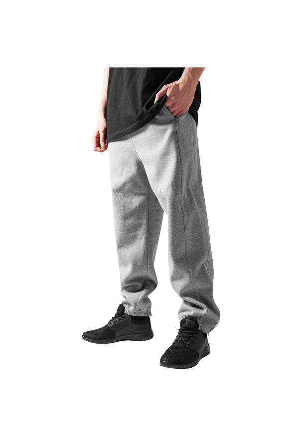 Spodnie Urban Classics basic. Kolor: szary. Długość: długie