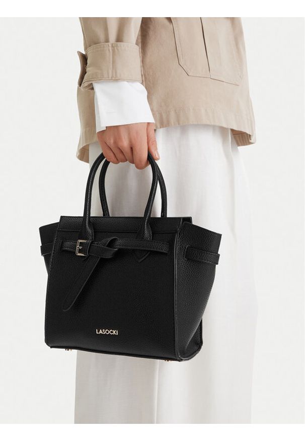Lasocki Torebka CEO-LSK-X-010-09 Czarny. Kolor: czarny