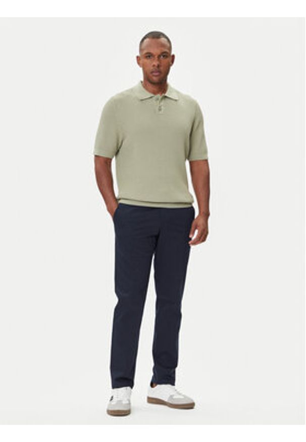 BOSS Polo Akoppo 50543670 Zielony Regular Fit. Typ kołnierza: polo. Kolor: zielony. Materiał: bawełna