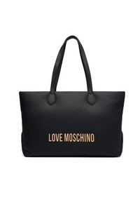 Love Moschino - LOVE MOSCHINO Torebka JC4395PP0NKD000A Czarny. Kolor: czarny. Materiał: skórzane #3
