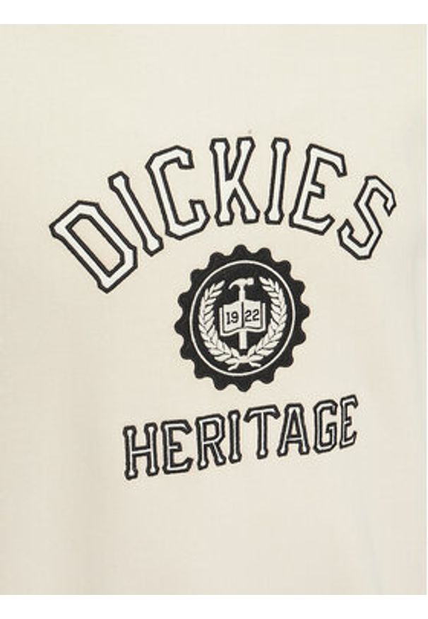 Dickies Bluza Oxford DK0A4YEN Beżowy Regular Fit. Kolor: beżowy. Materiał: bawełna