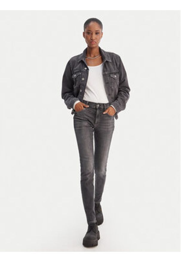 G-Star RAW - G-Star Raw Jeansy D05175-A634 Szary Skinny Fit. Kolor: szary