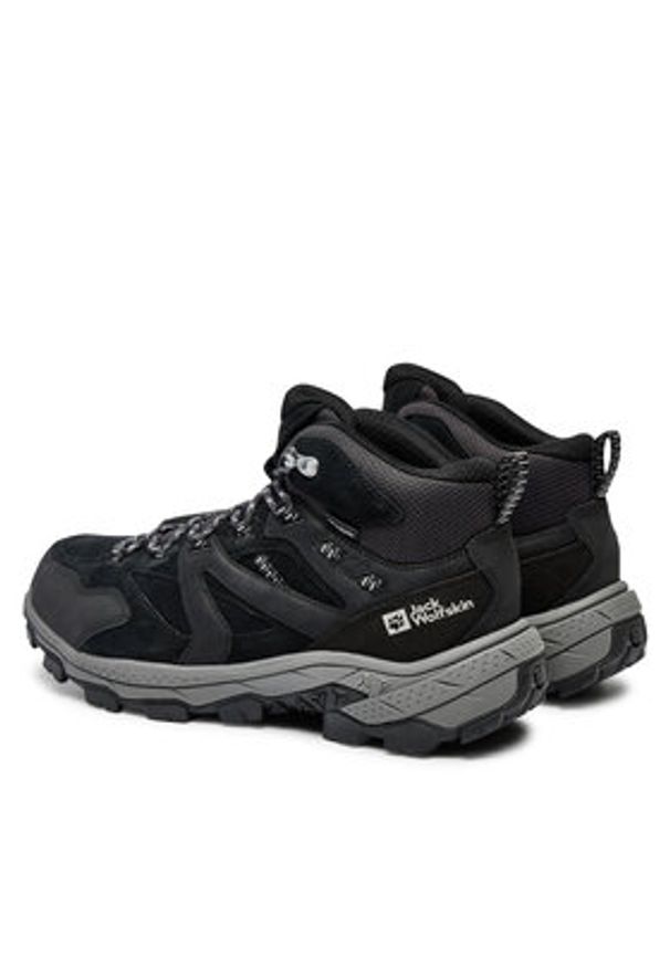 Jack Wolfskin Trekkingi Vojo Tour Lt Texapore Mid M A62074 Szary. Kolor: szary. Materiał: skóra. Sport: turystyka piesza