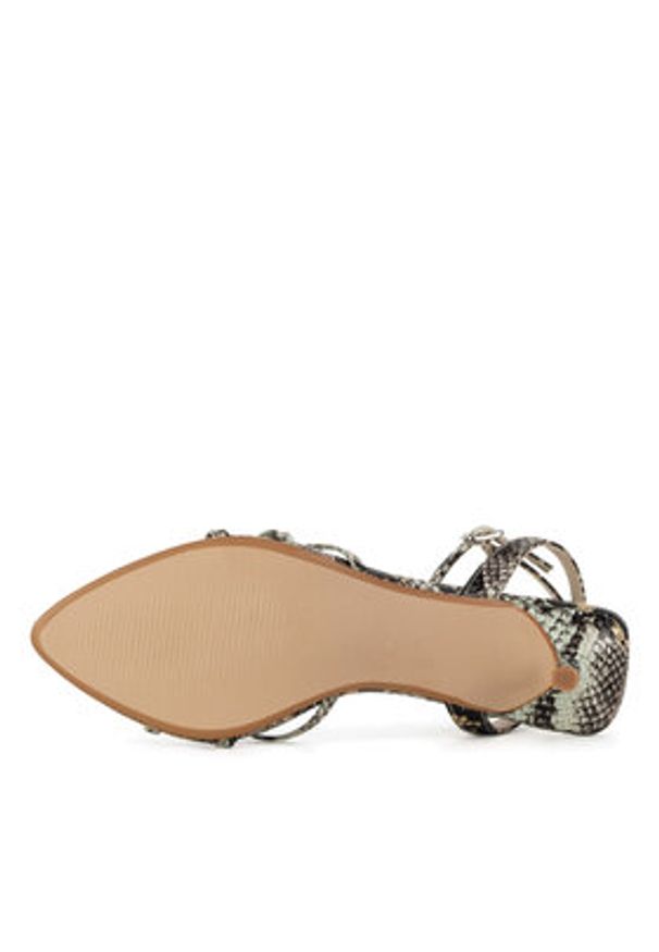 Jenny - JENNY Sandały YYS1777 01 Zielony. Kolor: zielony. Materiał: materiał, syntetyk