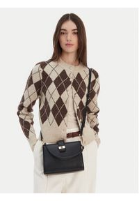 TOMMY HILFIGER - Tommy Hilfiger Torebka Th Heritage Mini Satchel AW0AW18286 Czarny. Kolor: czarny. Materiał: skórzane #4