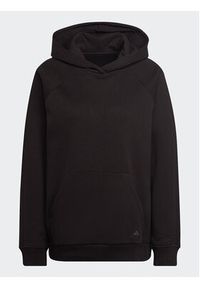 Adidas - adidas Bluza ALL SZN Fleece HC8823 Czarny Loose Fit. Kolor: czarny. Materiał: bawełna #3