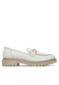 Loafersy Lasocki. Kolor: biały