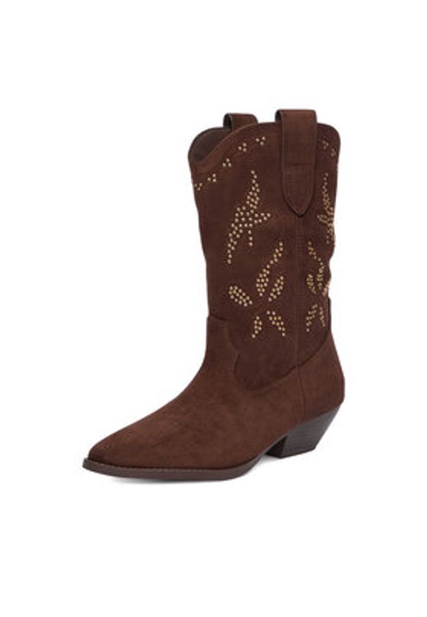 DeeZee Kowbojki CEO-R25AW09079 Brązowy. Kolor: brązowy. Materiał: materiał