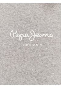 Pepe Jeans T-Shirt Wendy PL505480 Szary Regular Fit. Kolor: szary. Materiał: bawełna #5