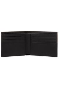 Lacoste Duży Portfel Męski Small Billfold NH1115FG Czarny. Kolor: czarny. Materiał: skóra