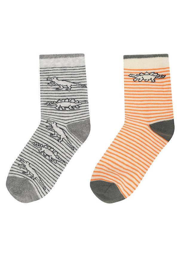 Skarpety długie Action Boy. Kolor: pomarańczowy