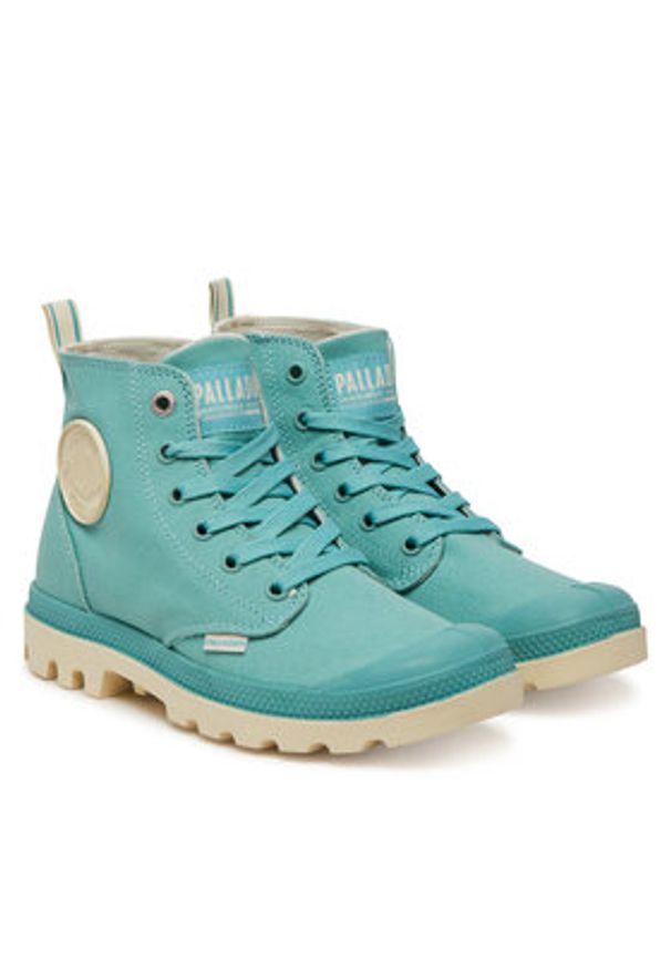 Palladium Trapery Pampa Duo Chrome 74470-384-M Turkusowy. Kolor: turkusowy. Materiał: materiał