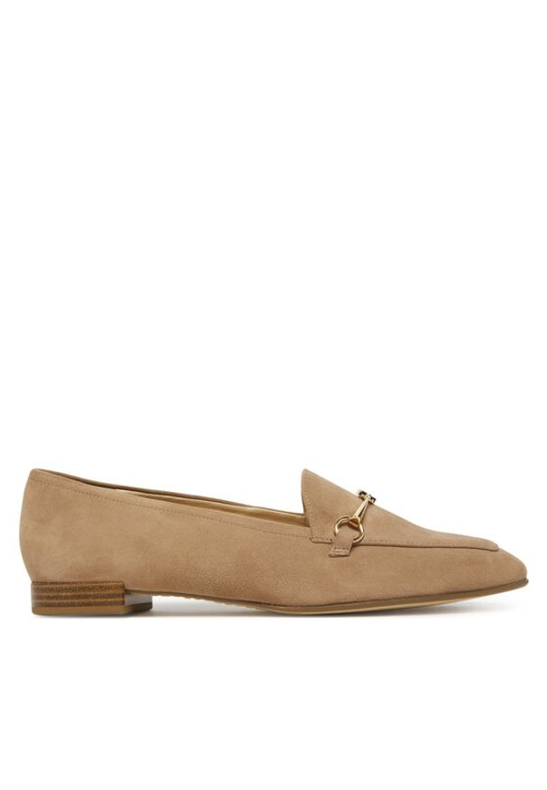 HÖGL Loafersy Close 0-171762 Beżowy. Kolor: beżowy. Materiał: zamsz, skóra