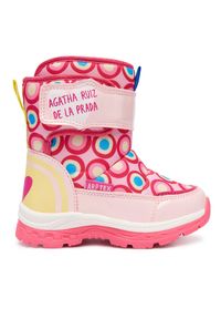 Śniegowce Agatha Ruiz de la Prada. Kolor: różowy