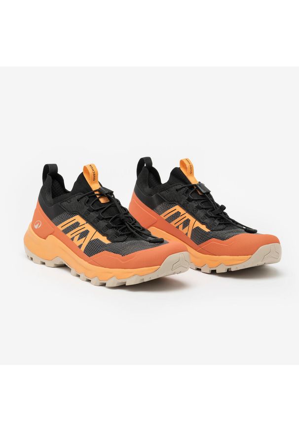 quechua - Buty turystyczne męskie Quechua MH500 Faster. Zapięcie: sznurówki. Kolor: wielokolorowy, pomarańczowy, czarny. Sport: outdoor
